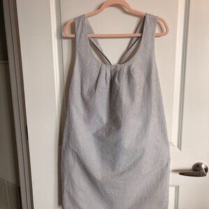 J Crew Vintage Seersucker Dress w/ Crossback